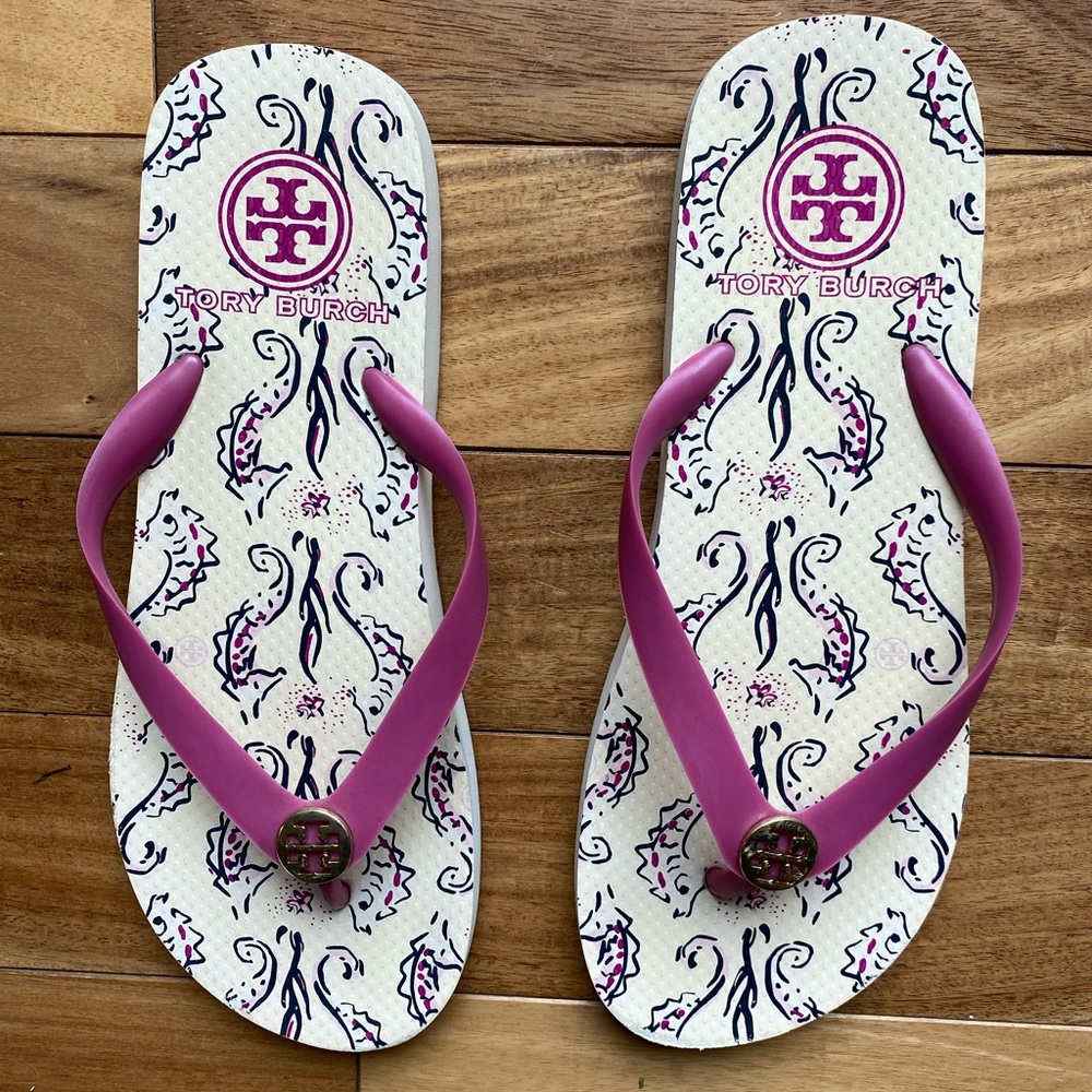 Tori Burch flip flops
